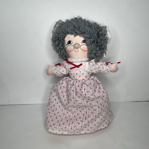 Vintage R. Dakin 1980’s Topsy Turvy Plush Doll Little Red Riding Hood Wolf Toy - Picture 4 of 7